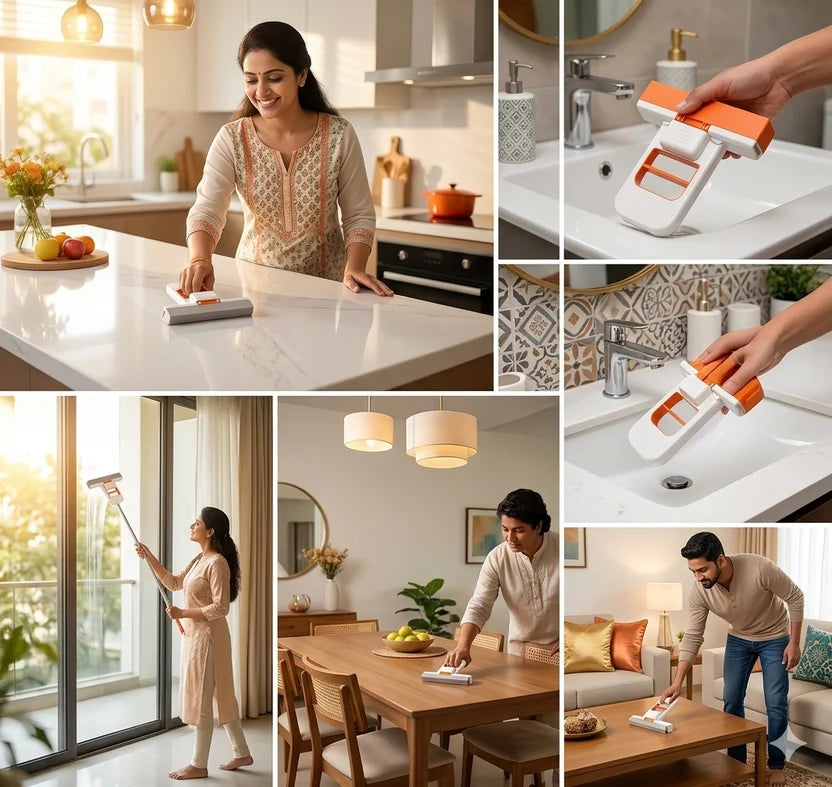 Mini Foldable Sponge Mop
