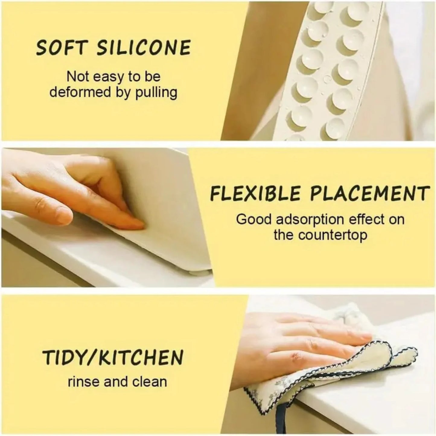 Silicone Anti-Splash Sink Edge Guard