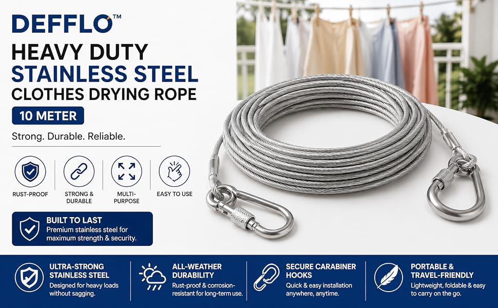 Steel Clothes Drying Wire