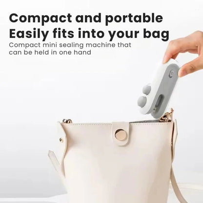 2-in-1 Mini Bag Sealer with Cutter