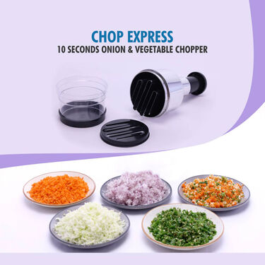 Chop Express 10 Seconds Onion & Vegetable Chopper