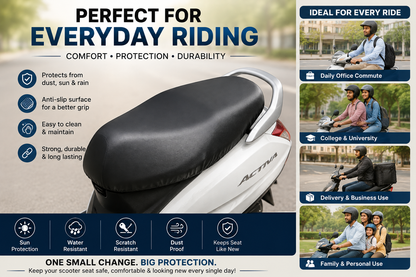 Anti Slip Protective Seat Cover For Scooter