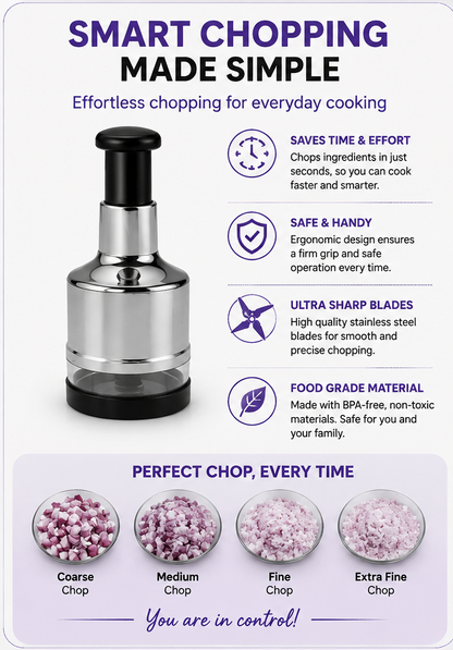 Chop Express 10 Seconds Onion & Vegetable Chopper